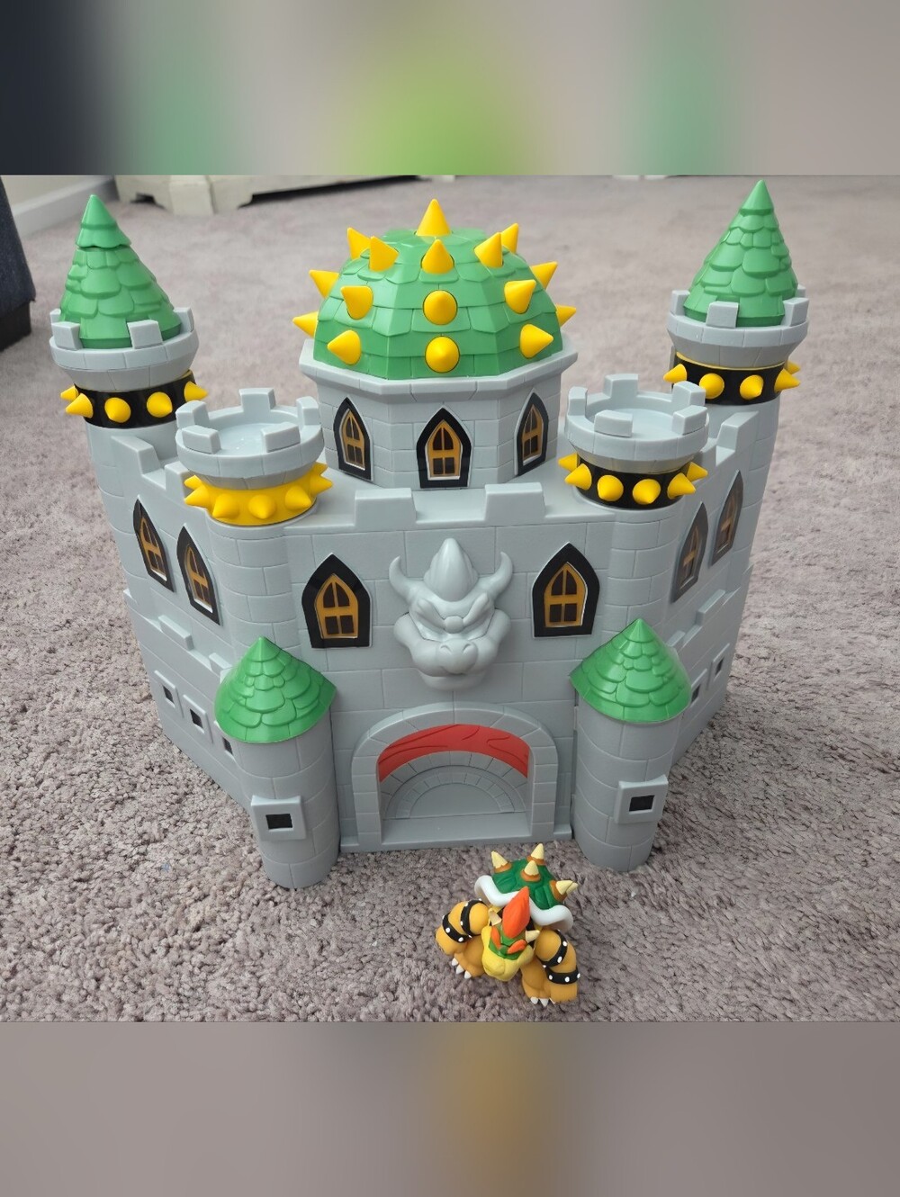Super Mario Nintendo Deluxe Bowser's Castle Playset